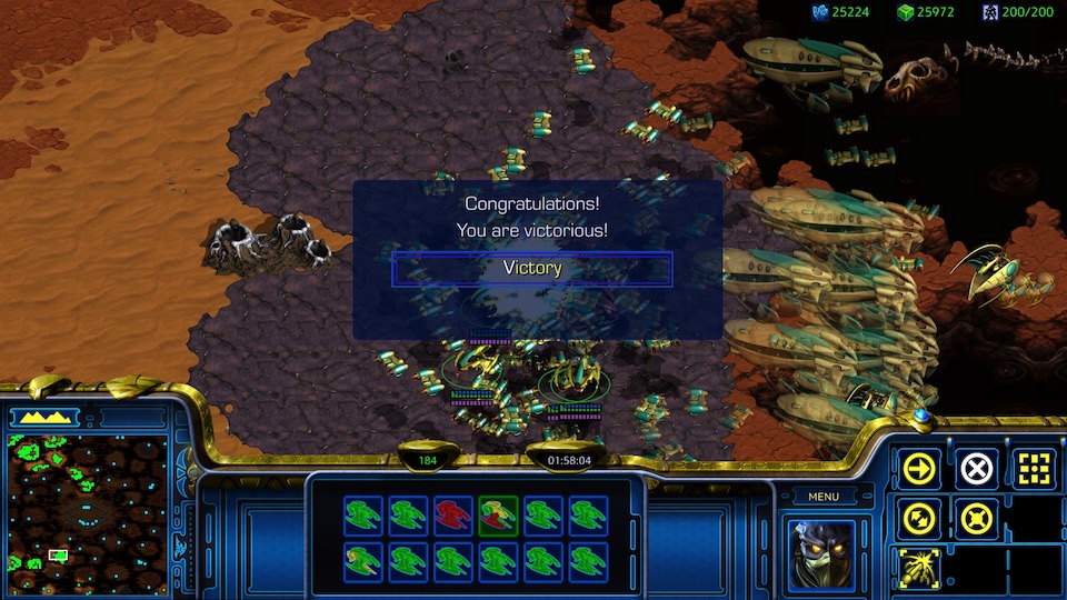 The game Starcraft