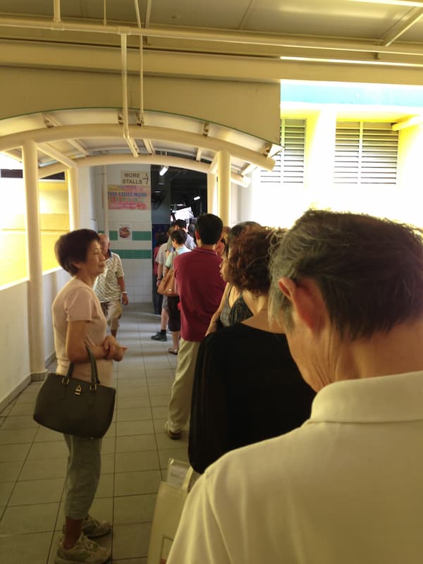 Waiting for order in queue