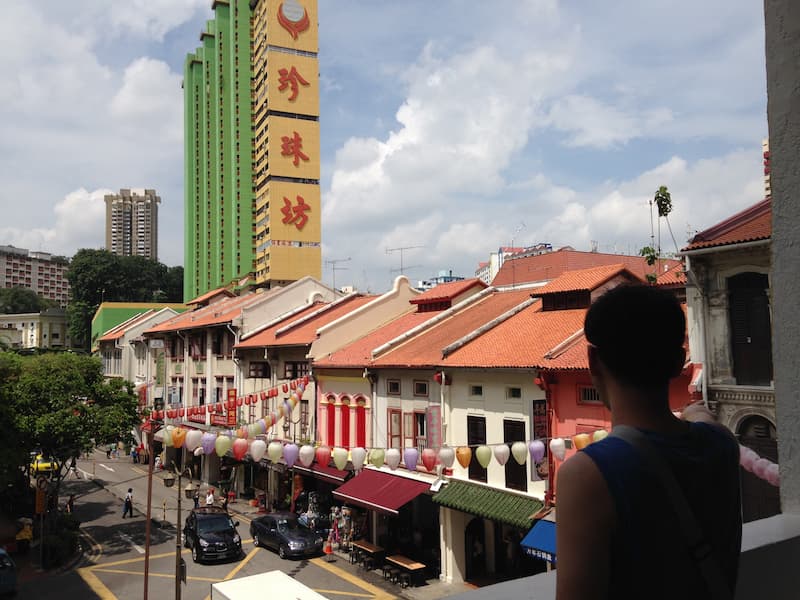 The street in China town