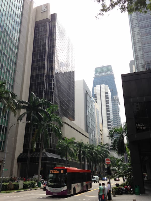 Singapore city view