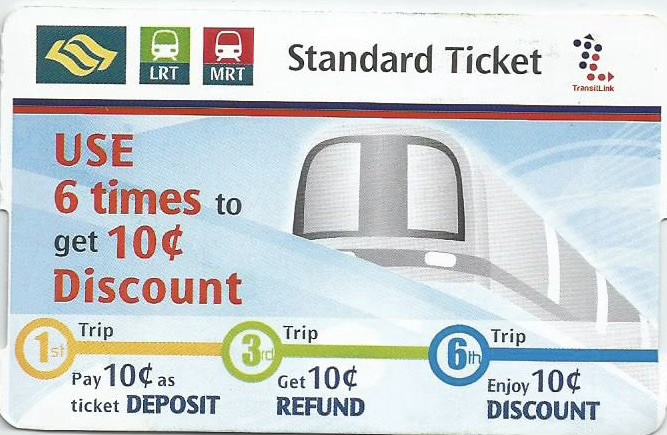 MRT ticket