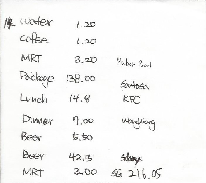 Budget book