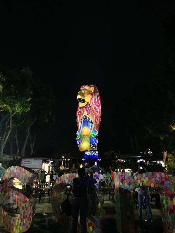 Merlion 4D show