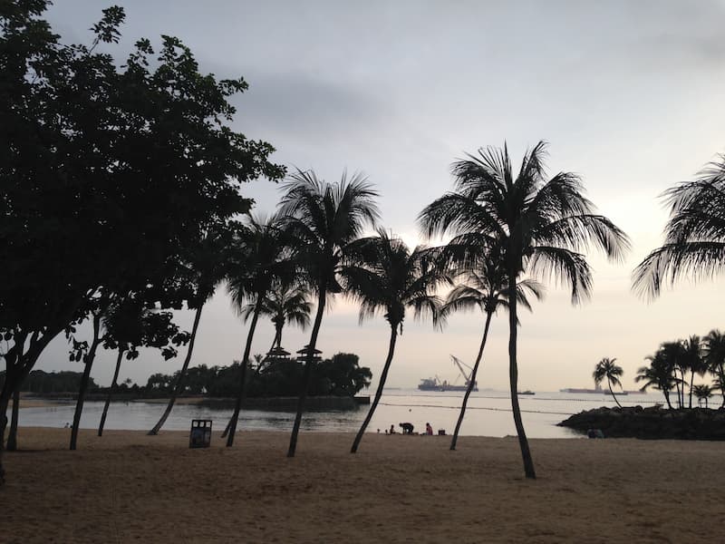 The Palawan beach