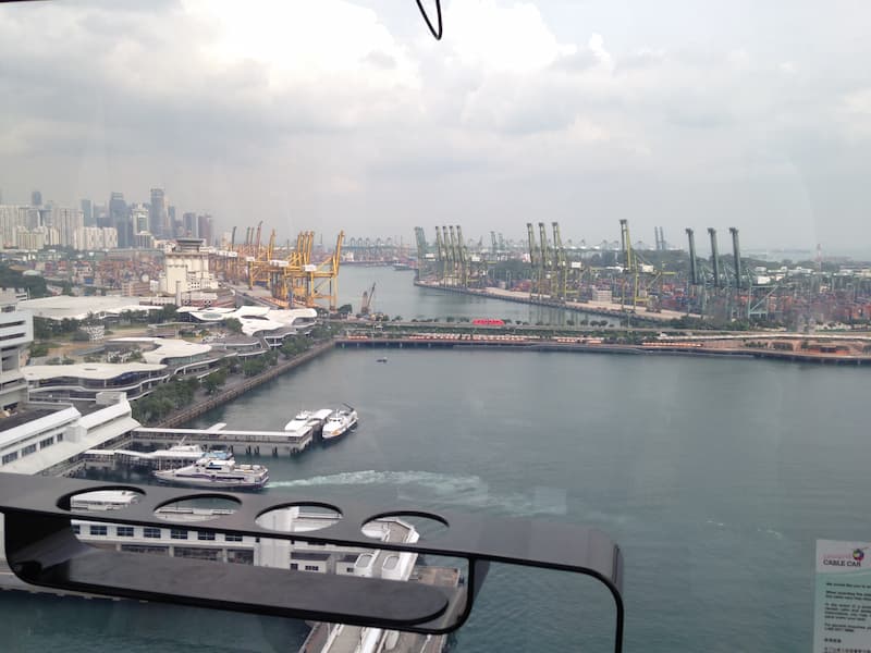 Singapore harbor