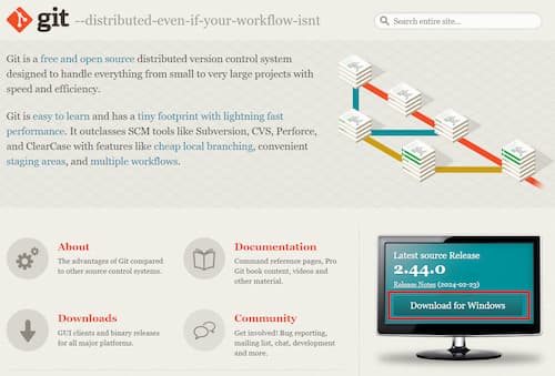 Git official website