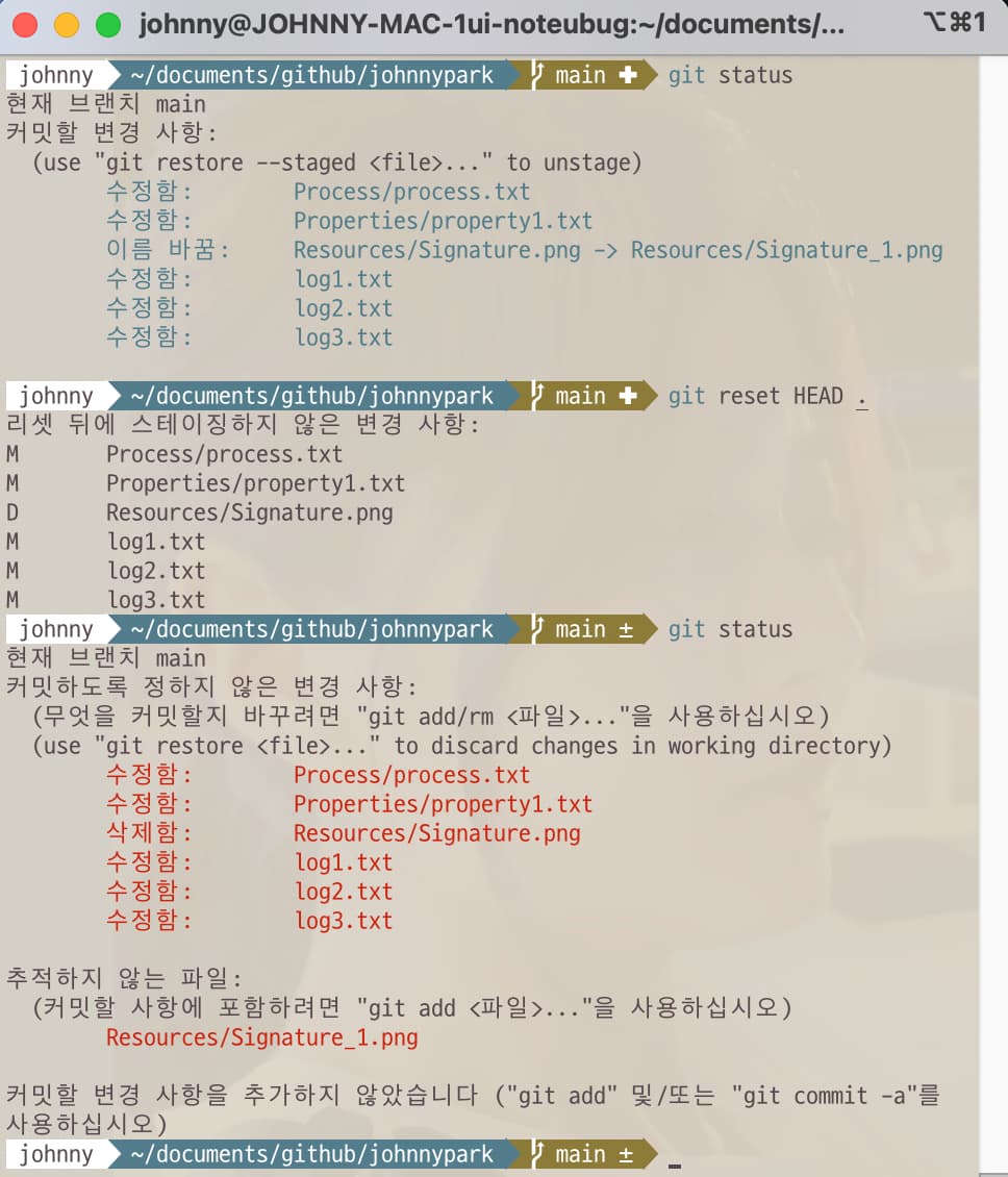 Git command to revert the files to unstage status based on given commit scope