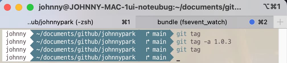 Git command to create annotated tag